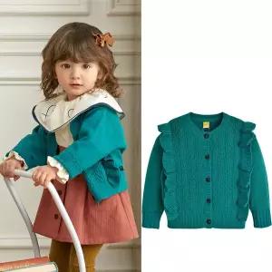 [보리보리/모이몰른]유아 스칼렛니트 가디건 M234GDB37P