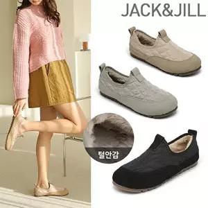 [잭앤질]잭앤질 부드러운 털안감 패딩 로퍼(JD4702)