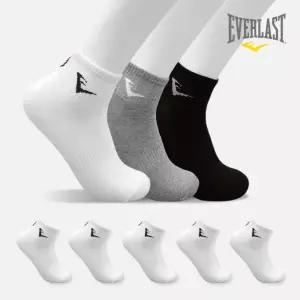 에버라스트 패션 여성 미니 발목 양말 국산 5켤레