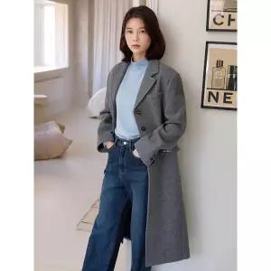 [롯데백화점]올리브데올리브 울혼방 클래식 롱 단직 코트(OW4WHA51)