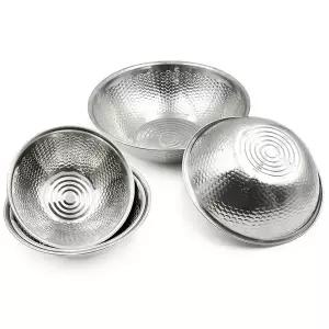 [헤킨스]국산 믹싱볼 스텐 야채 세척 다라이 대야 쌀 씻는볼 쌀세척볼 샐러드볼 채반 쌀함박 24cm~36cm