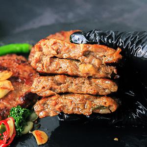 100% 국내산 재료 수제 송정떡갈비 80g*8팩