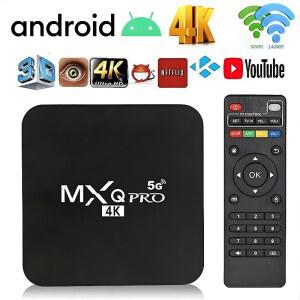 셋톱 박스 MXQ 프로 스마트 TV 안드로이드 10 1 듀얼 와이파이 16GB 256GB 3D 유튜브 미디어 플레이어 4K 글로벌 버전 RK3229