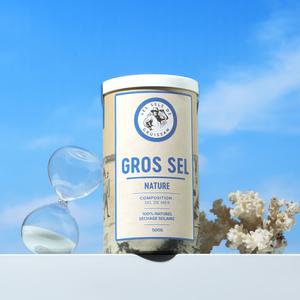 그뤼상 그로스셀 500g 토판 천일염 굵은소금 프랑스 수입소금 캠핑