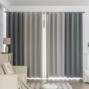 [특대형]지나송 베스티 디자이너 암막커튼 풀세트 (총3세트)_거실 or 큰평형 안방