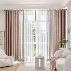 [대형]지나송 베스티 디자이너 암막커튼 풀세트 (총3세트)_안방 or 작은거실