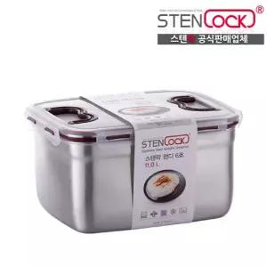 스텐락 핸디김치통 6호 11000ml 스텐김치통