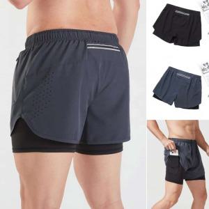 운동 기능성 2in1 런닝 러닝 체육복 투인원 스포츠 스판 속바지 러닝복 팬츠 쇼츠 3부 주머니 속반바지