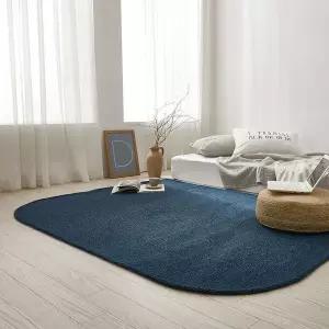 [NS홈쇼핑]해피 극세사 아치형 러그 카페트 사계절 단모 워셔블 침실 거실러그 100x150..[34779560]