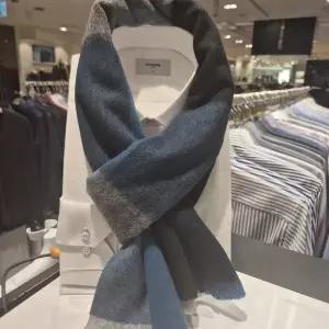 [레노마]모 캐시머어 남성  체크 롱 머플러_s