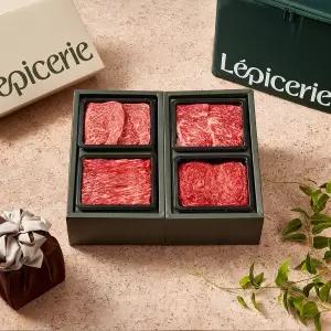 [롯데백화점]안성마춤한우 1++등급 한우 엄선 세트 (성) 1.6kg(등심,채끝,양지,불고기)