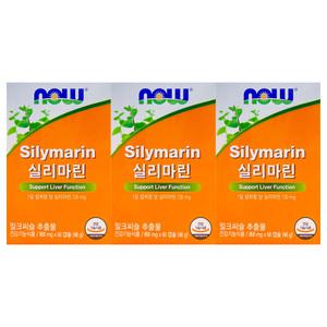 나우푸드 실리마린 800mg x 60캡슐 3개 / 써클