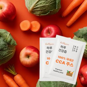 자연애담 맛있는 CCA주스 까 ACC 국내 신선재료 제주당근 아침용 십자화과 과채 빼빼 씨씨에이