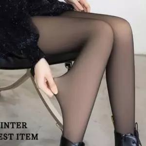 [셀러허브]여자 방한 투컬러 FW 팬티스타킹 착시 타이즈 (S28815246)