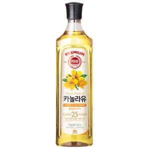 사조 해표 카놀라유 900ml x 1개 / 식용유 유지류 오일 기름