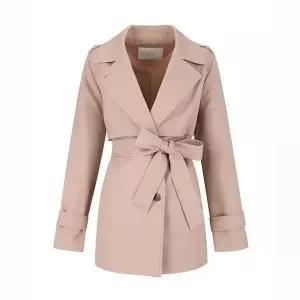 [비지트인뉴욕]반 더블 하프 트렌치 코트 VA3BBA1 _P360785788