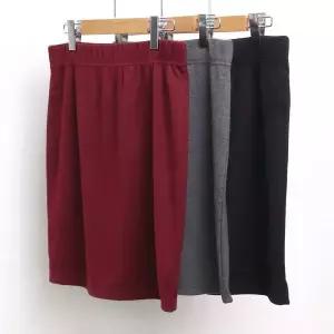 [아이우먼]빅사이즈여성의류 4819L 5부일자밴드치마 WW_P365041028