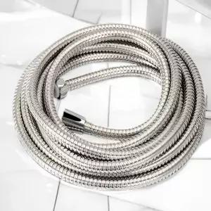 스테인리스 5M 샤워기 호스 1p 줄 연장 욕실 PVC 연결 화장실 청소 물때방지 수전용