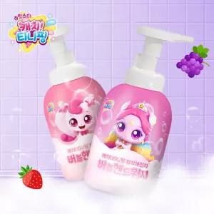 [캐치티니핑]시즌5 유아 어린이 컬러체인지 버블핸드워시 300ml 1개+1개