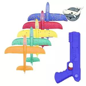 [하프클럽/알티피아]발사기 조명 장난감 에어글라이더 비행놀이