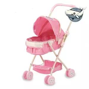 [하프클럽/알티피아]핑크 인형유모차 아기 역할놀이 필수품 아기