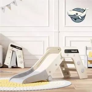 [하프클럽/알티피아]접이식 공간절약 아기 미끄럼틀 실내 슬라이드