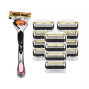 [체험특가] 질레트 호환용 면도기 + 퓨전 프로쉴드 면도날 3개