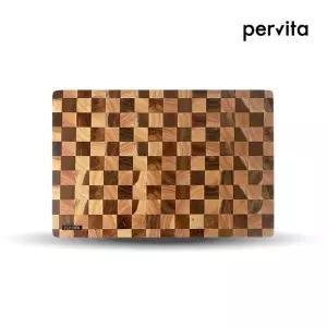 페르비타 엔드그레인 체크도마 대 / 플레이팅 / 아카시아나무