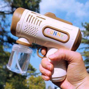 파워쿠키 자동 버블건 비눗방울 버블 머신 어린이 비누방울 총 장난감