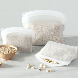 네오플램 스탠딩 실리콘 지퍼백 2p 지퍼팩 실리콘백