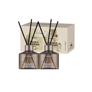 쿤달 시그니처 퍼퓸 디퓨저 세트 페어앤프리지아 (본품, 200ml, 2개 + 섬유스틱, 10P)