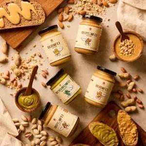 무가당 100% 땅콩버터 아몬드버터 피스타치오 크런치 잼
