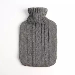 니트 보온물주머니 1.7L 그레이 목 아이스 생활방수 (WFHMVER)