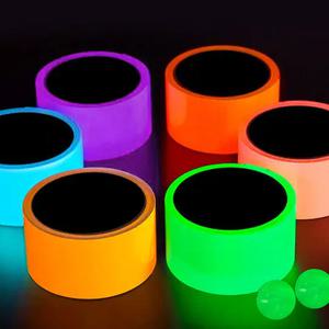 DIY 야광 쫀득 테이프볼 48mmX20M 60mmX20M 6개 테이프공 만들기 공작놀이 끈끈이공 찐득볼 교육완구