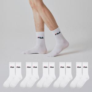 휠라 솔리드 크루 5PACK