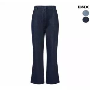 [비엔엑스]여성 데님 슬랙스 부츠컷 팬츠