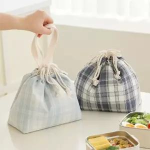 [네이쳐리빙]체크봉봉 보냉보온 도시락가방