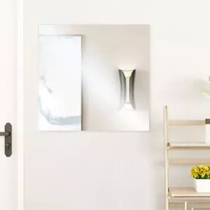 아크릴 40x40cm 안전 벽에 거울 붙이는 화장대거울 (WFHJLIA)