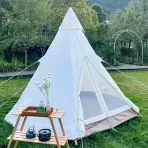 모기장 텐트 인디언 대형 4m 3~4인용 (WFHJK5G)