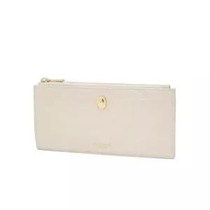 [롯데백화점]질스튜어트 [선물포장+쇼핑백]AVENUE 아이보리 크로커 엠보 가죽 슬림 장지갑 JAWA5F814I2