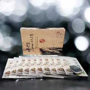 바삭하게 구운 소문난 대천재래 김 전장김 20g X 10봉 세트 할아버지 할머니 아기 반찬