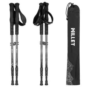 [밀레]가볍고탄성좋은 풀카본3단 등산스틱130세트MXUXI90316_IC