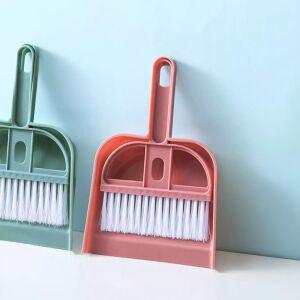 미니 빗자루 쓰레받기 세트 쓰레받이 사무실 소형 책상 학교 가벼운 작은 지우개 실내용 고양이털청소
