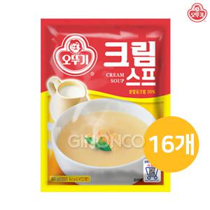 오뚜기 크림 스프 80g x16 가루 가정용