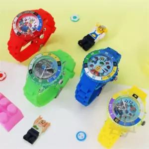 나른한고양이 옥스포드 베젤 라이트 손목시계 어린이LED손목시계