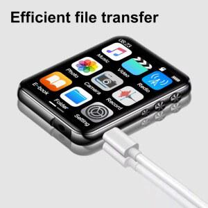 MP4 마이크 카메라가 장착된 플레이어 휴대용 Bluetooth 호환 전자책 레코더 지원 터치