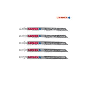 레녹스 LXKRB680T5 직쏘날 5개입 133.4mm 10TPI 목재 플라스틱 범용 파워 블라스트 직소날 절단 톱날