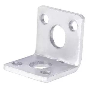 앵글 화스너 30x30x3T / 연결 꺽쇠 브라켓 L형 피팅 아연도금