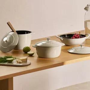 프렘 무쇠냄비 트러스트 라이트그레이 3종세트