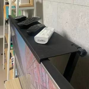 셋탑박스거치대 모니터상단선반 무중력 벽걸이tv선반 (WFGTDAG)